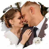 Портрет по фото на холсте